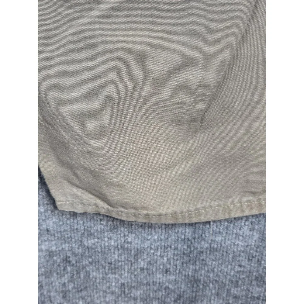 Carhartt Pants Mens 42x30 Khaki Loose Fit B159 Workwear Carpenter Utility Cotton